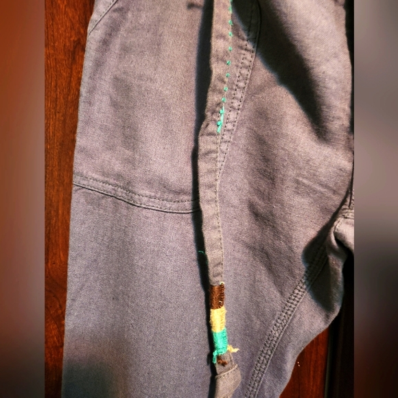 Free People Linen Flare Pants - Picture 2 of 7